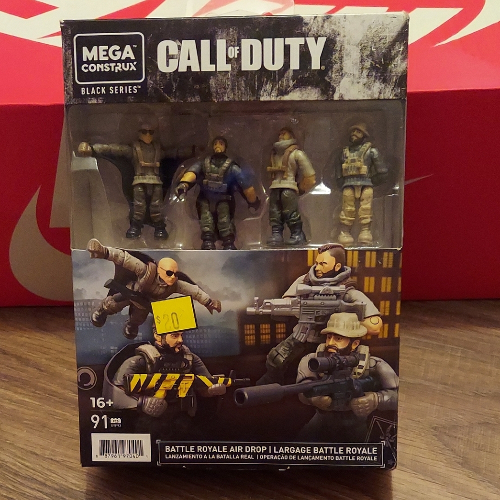 Mega Construx Call of Duty Battle Royale Air Drop Set